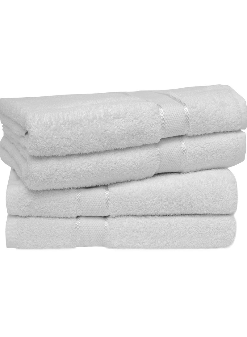 Bliss Casa Bath Towel Set (4 Pack, 70 X 140 cm) - Quick Drying Highly Absorbent Thick Bathroom Towels - Soft Hotel Quality for Bath and Spa