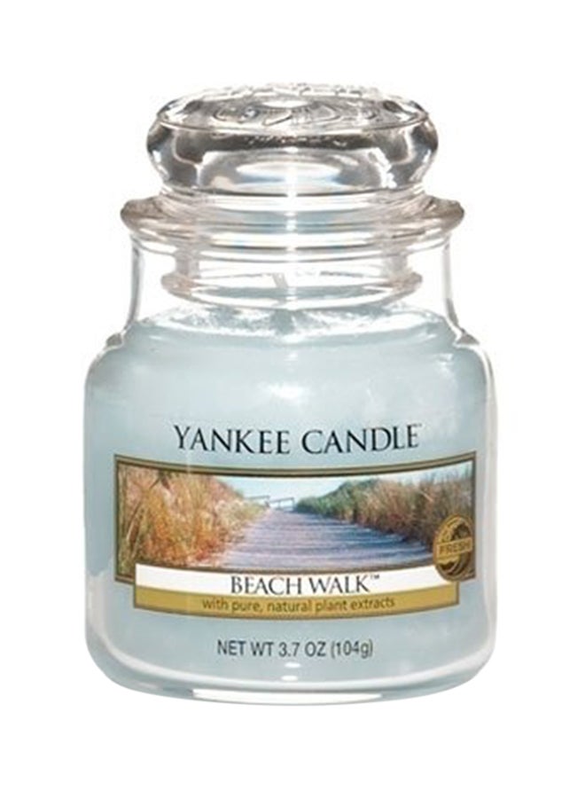 Yankee Candle Beach Walk Small Jar Candle, Fresh Scent