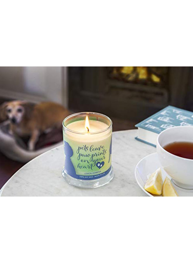 Pet House Sentiments Candle Natural Soy Wax Multicolour 3.9X7.7X3.9 inch