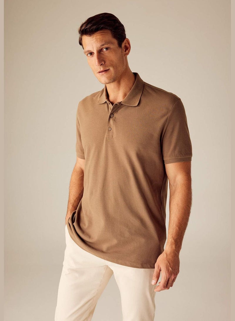 Regular Fit Polo Cotton T Shirt