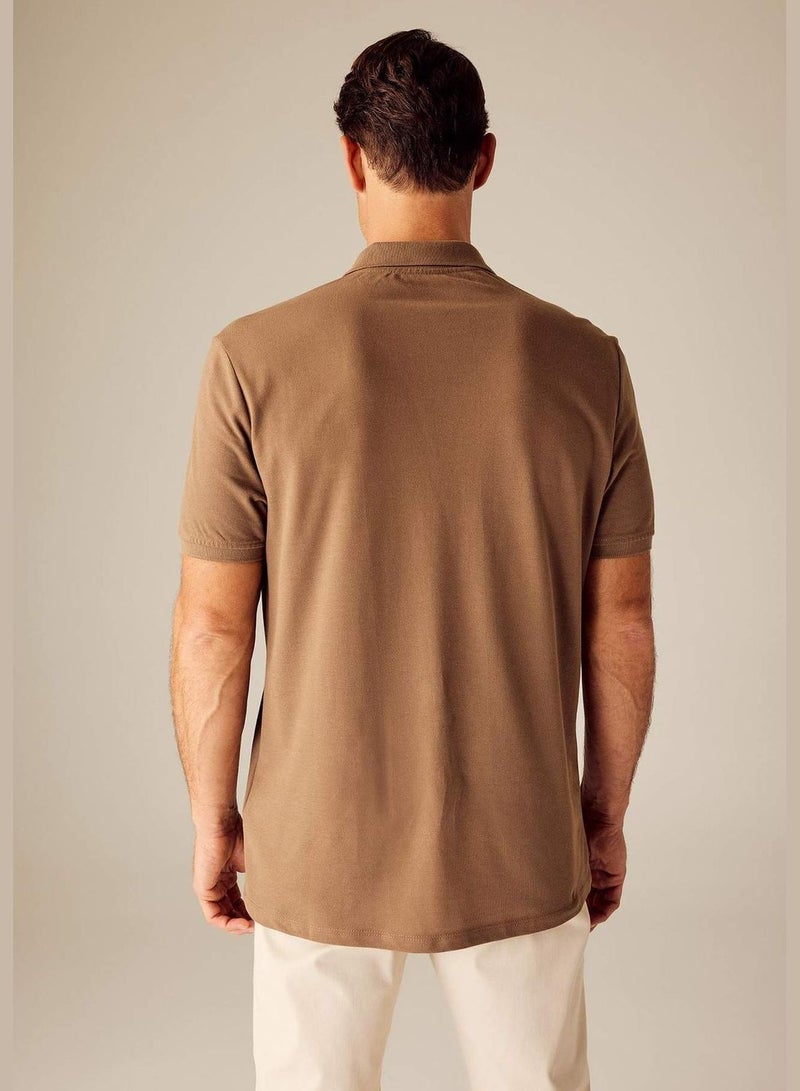 Regular Fit Polo Cotton T Shirt