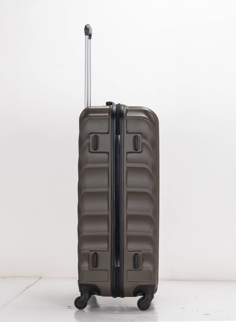 Set of 4 ABS Trolley Luggage With Number Lock 20,24,28,32 Inches