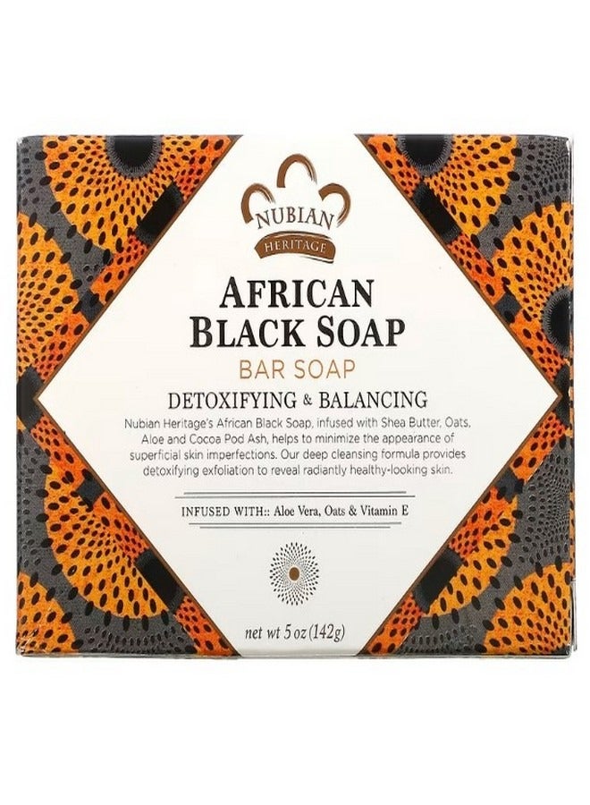 African Black Bar Soap 5 oz 142 g