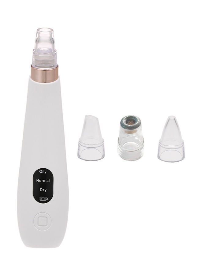 Electronic Blackhead Remover Vacuum Facial Pore Cleaner Kit with LED Display Multicolour 22 X 6 X 11cm