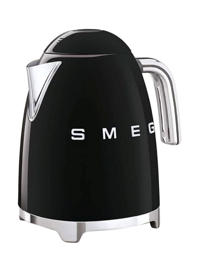 50's Retro Style Aesthetic Electric Kettle 1.7 L 2400 W KLF03BLUK/AU Black/Silver