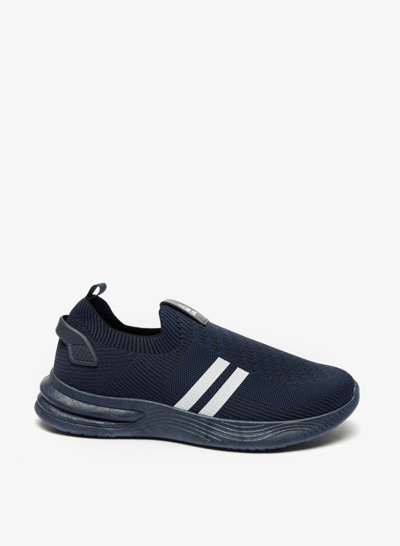 Mens Oaklan By Shoexpress Textured Slip On Sports Shoes By Shoexpress