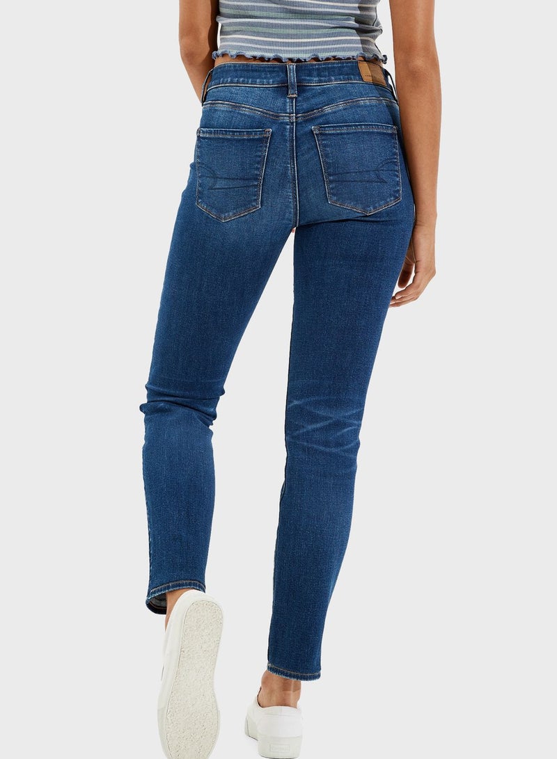 High Waist Skinny Jeans