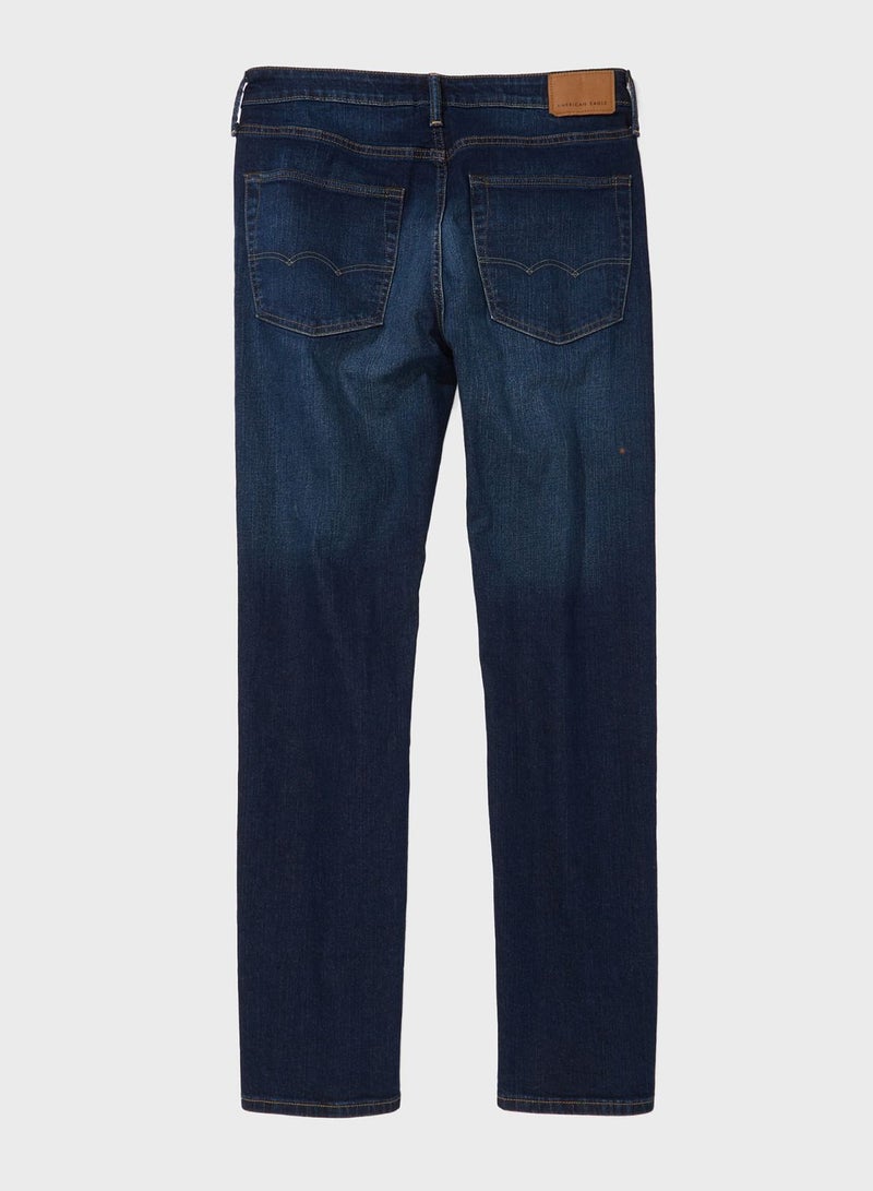 Drak Wash Straight Fit Jeans