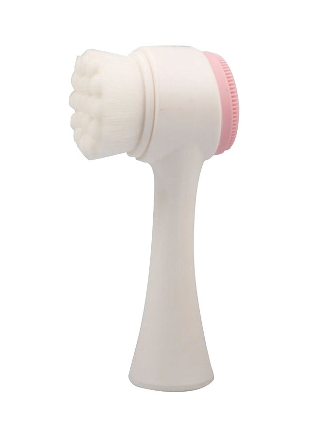 Electric Facial Cleanser Massager Pink/White