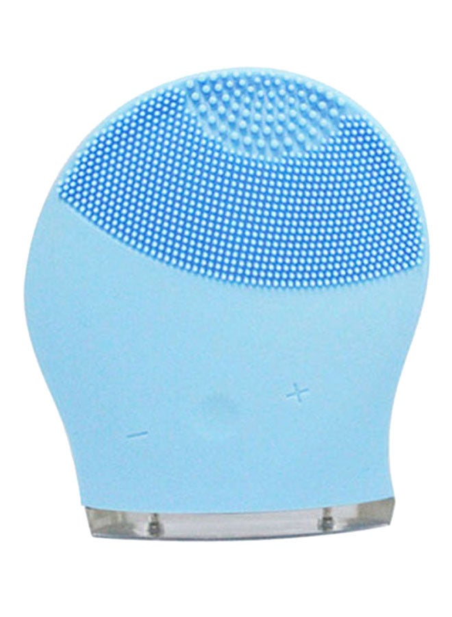 Electric Face Massaging And Cleansing Device Blue