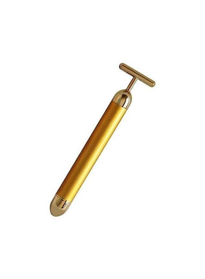Electric Face Massager Roller Gold