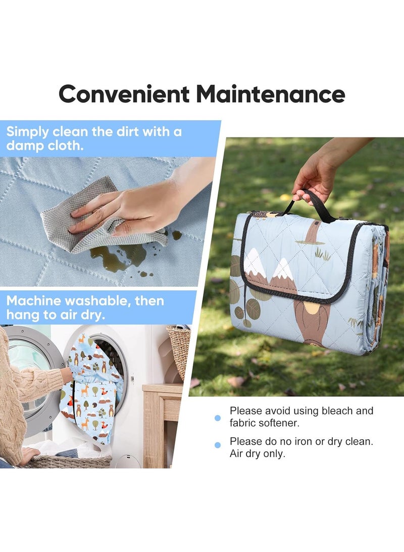 200*200CM Outdoor Picnic Camping Moisture Proof Portable Outing Tent Mat