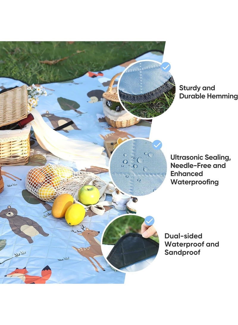 200*200CM Outdoor Picnic Camping Moisture Proof Portable Outing Tent Mat