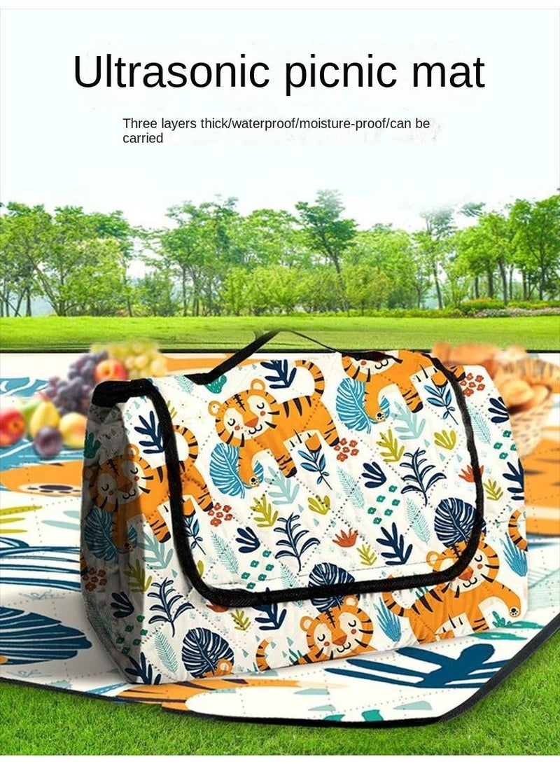 150*200CM Outdoor Picnic Camping Moisture Proof Portable Outing Tent Mat