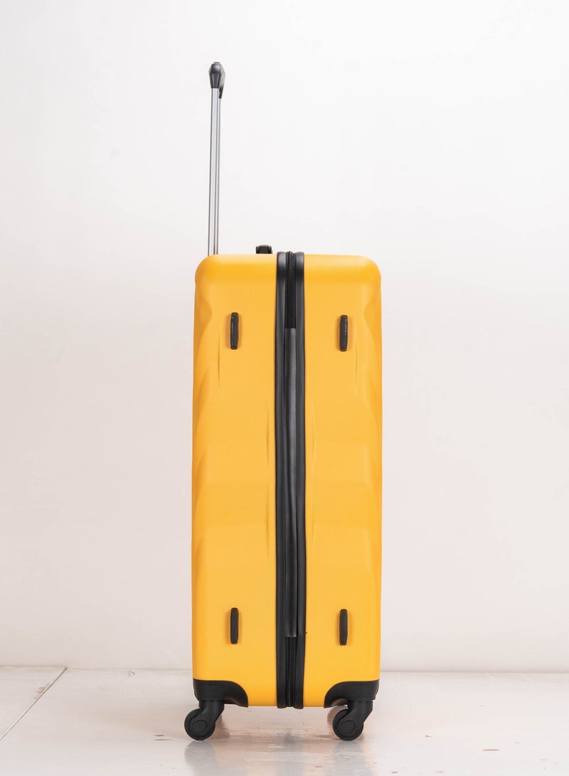 Set of 4 ABS Trolley Luggage With Number Lock 20,24,28,32 Inches