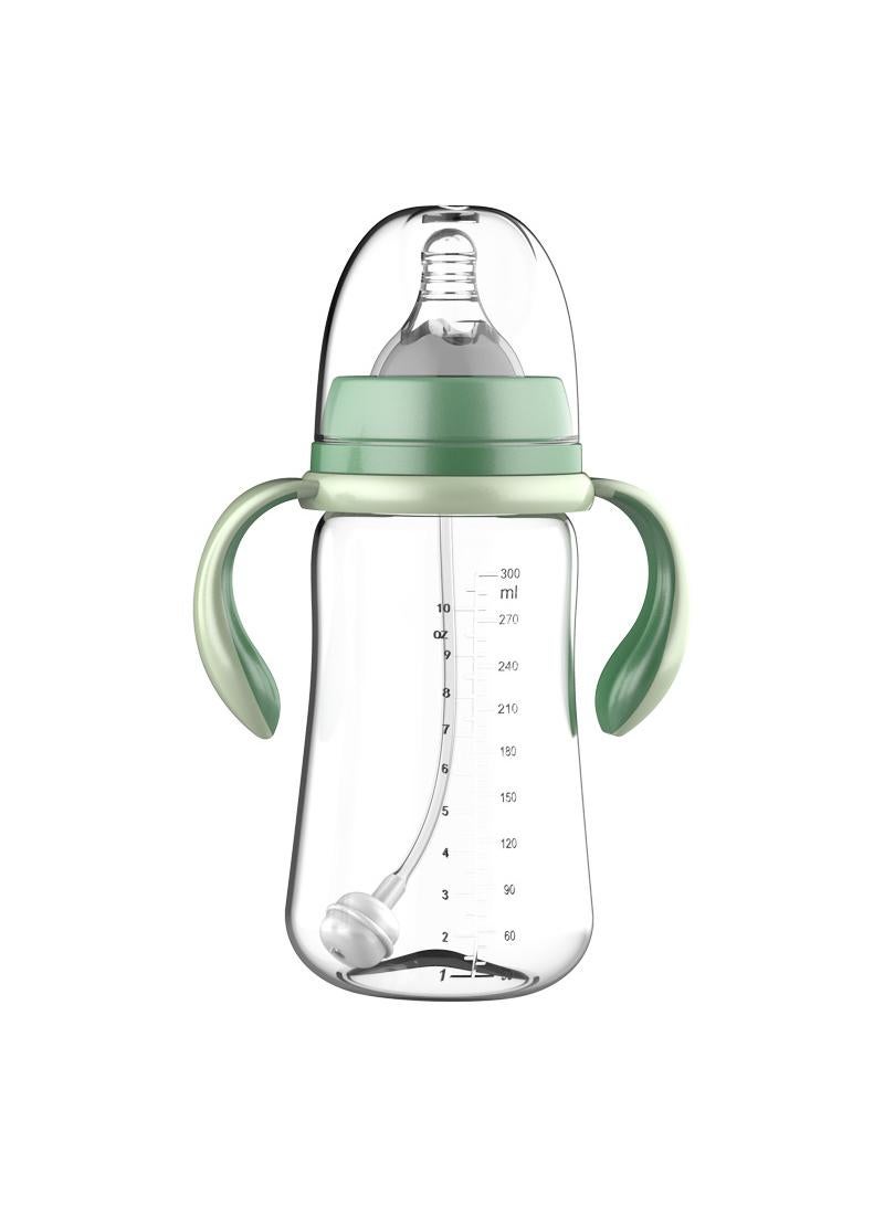 180ml Newborn Baby Wide Handle Feeding Drop Resistant Bottle
