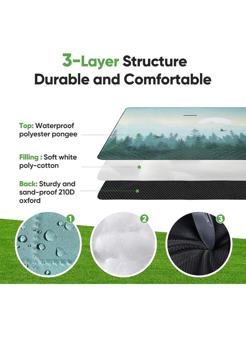 Outdoor Picnic Camping Moisture Proof Portable Outing Tent Mat