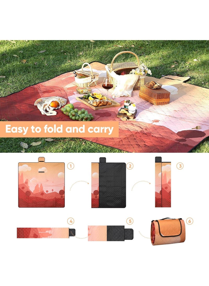 Outdoor Picnic Camping Moisture Proof Portable Outing Tent Mat
