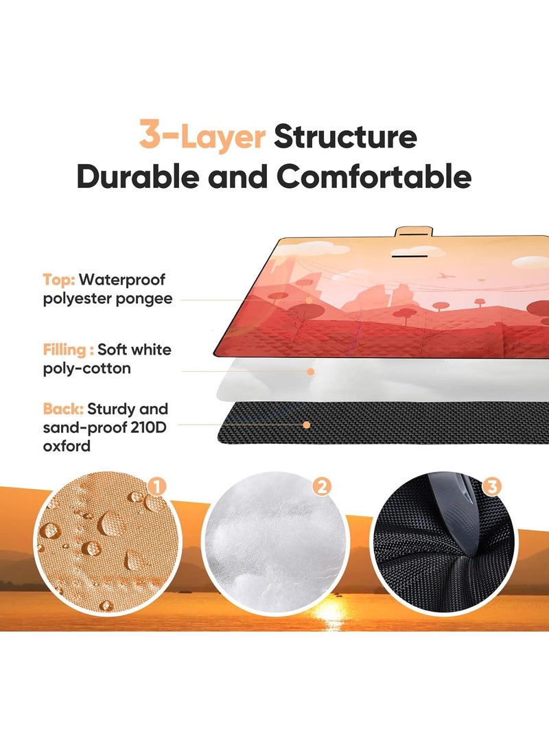 Outdoor Picnic Camping Moisture Proof Portable Outing Tent Mat