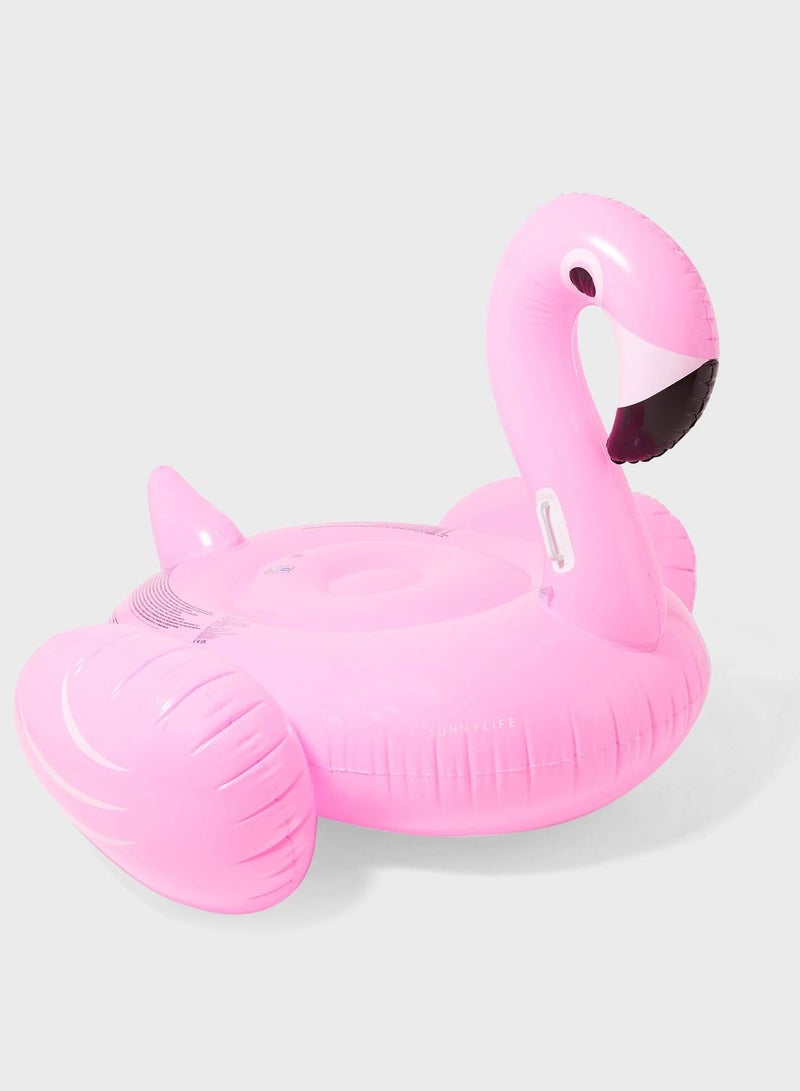 Luxe Ride-On Float Rosie The Flamingo Bubblegum Pink
