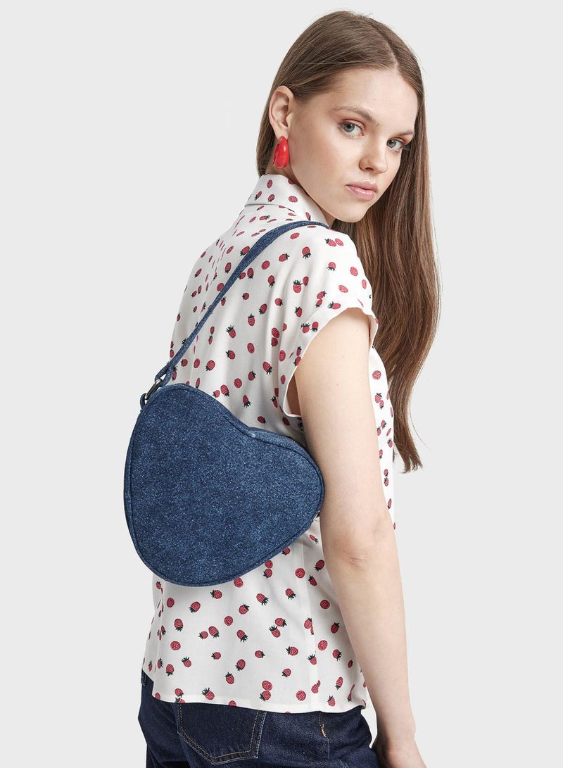 Woman Jean Shoulder Bag