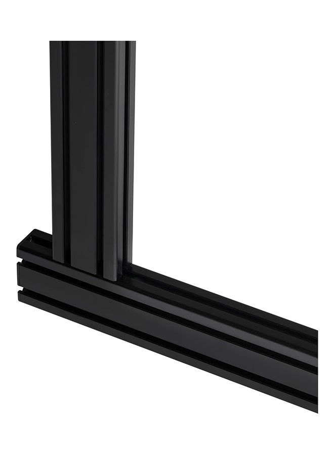 Next Level NLR-E037 Elite Freestanding Complete Quad Monitor Stand - Black Edition