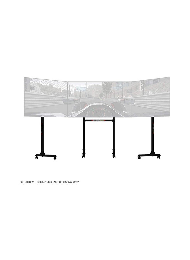 Next Level NLR-A010 Free Standing Triple Monitor Stand