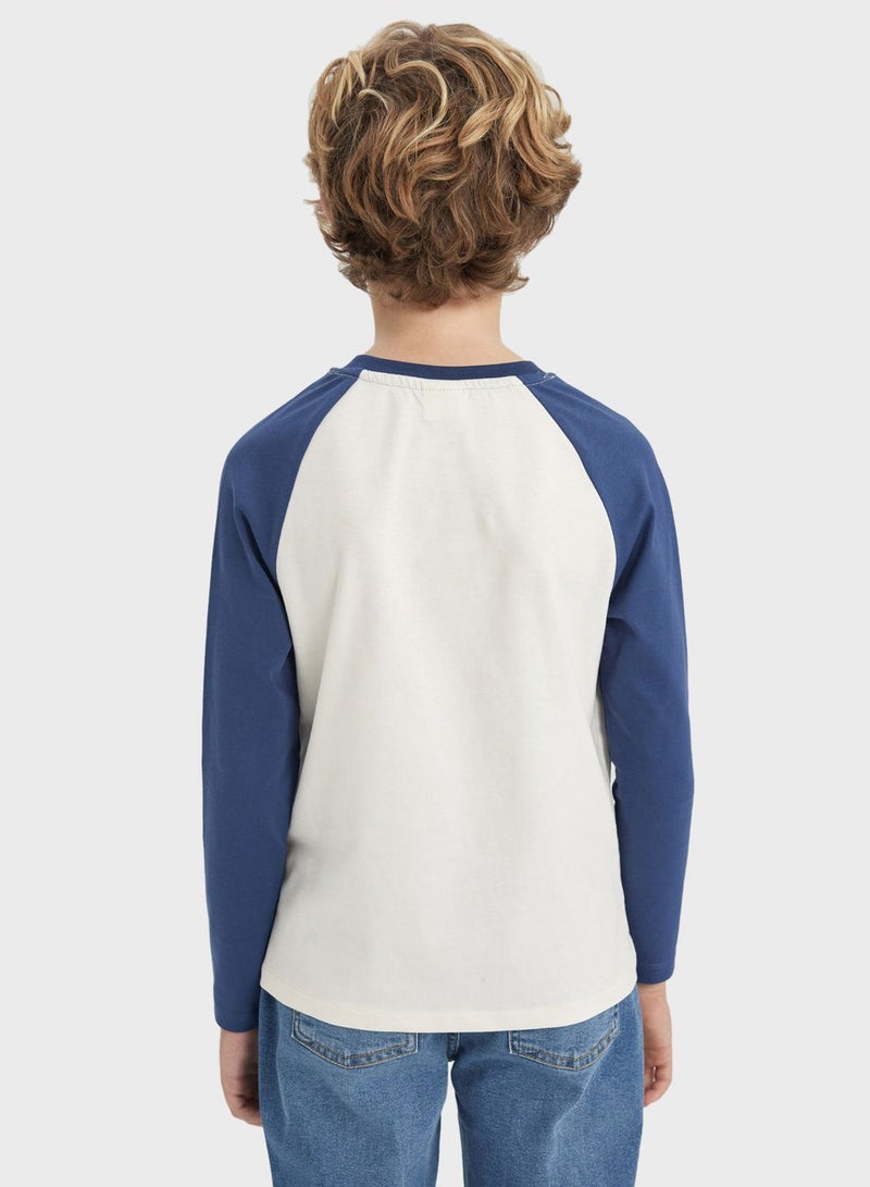 Boy Regular Fit Long Sleeve T-Shirt