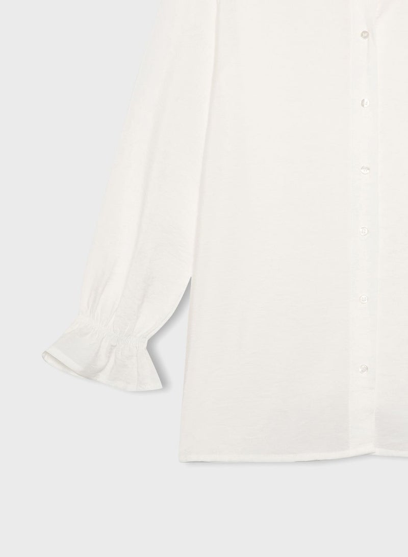 Woman Regular Fit Long Sleeve Shirt