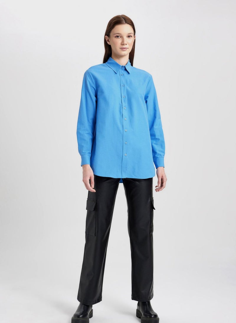 Woman Modest Long Sleeve Tunic
