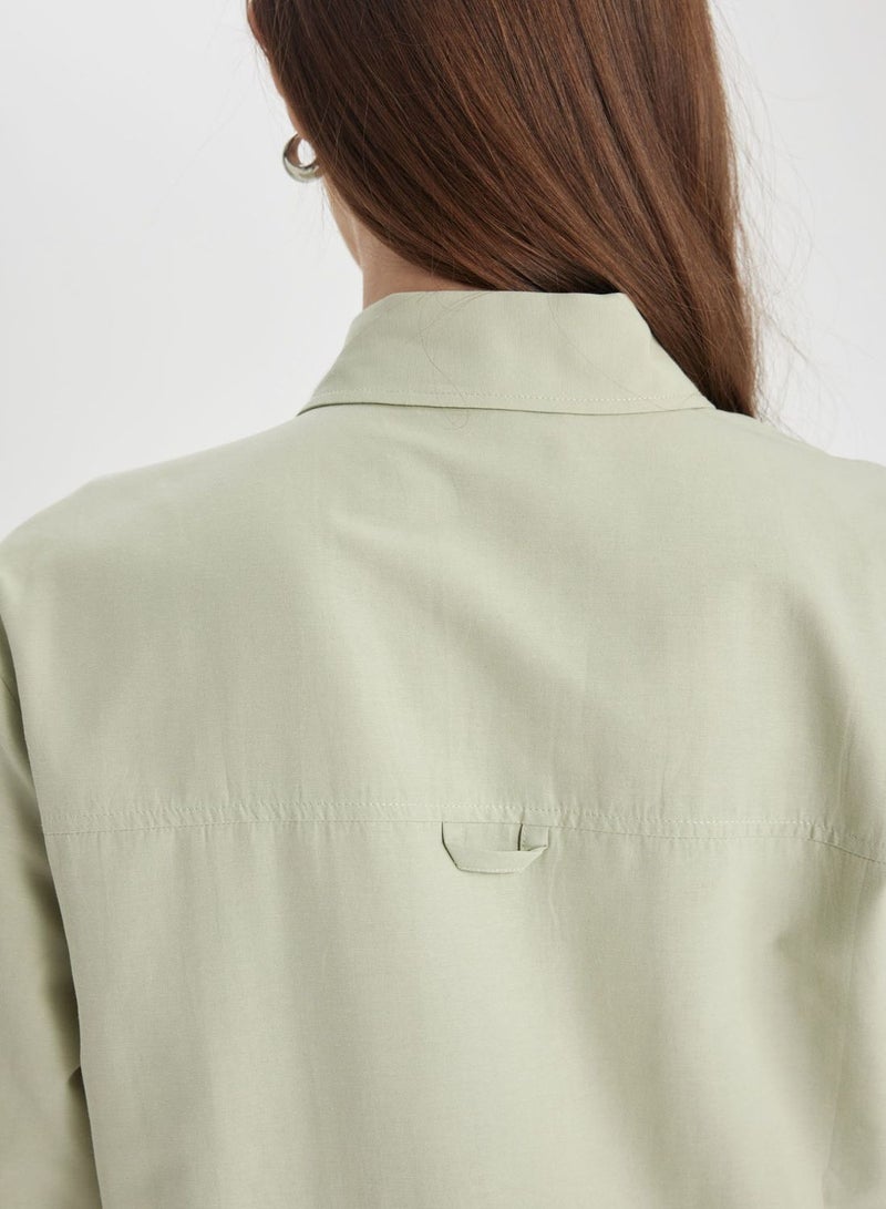 Woman Modest Long Sleeve Tunic