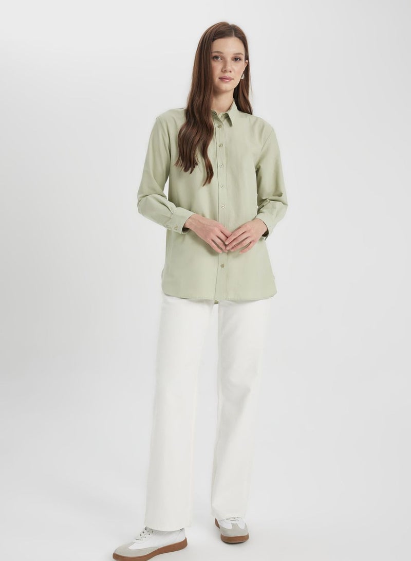 Woman Modest Long Sleeve Tunic