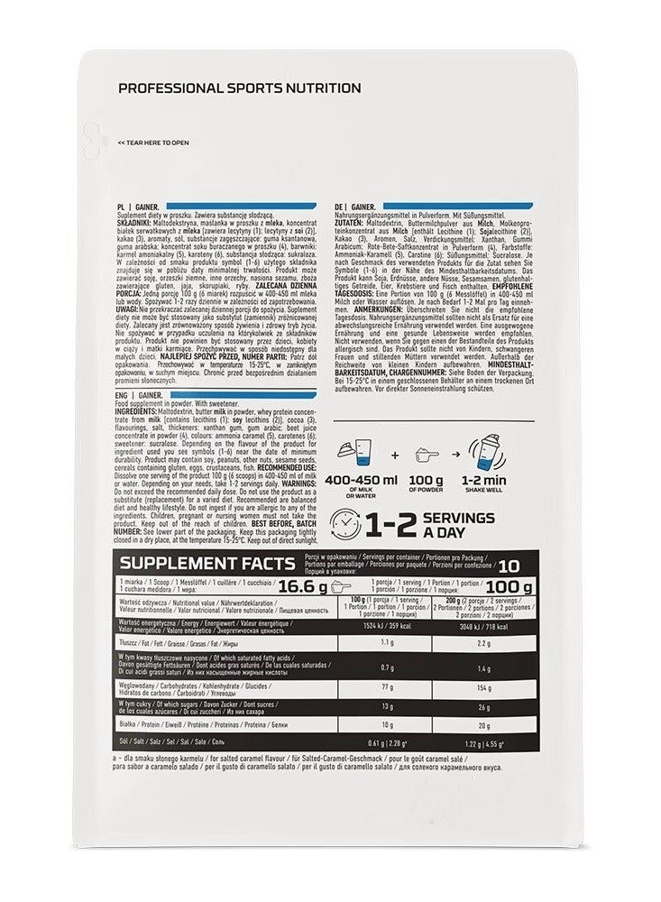 Ostrovit Gainer 1000 gram Coconut Flavor