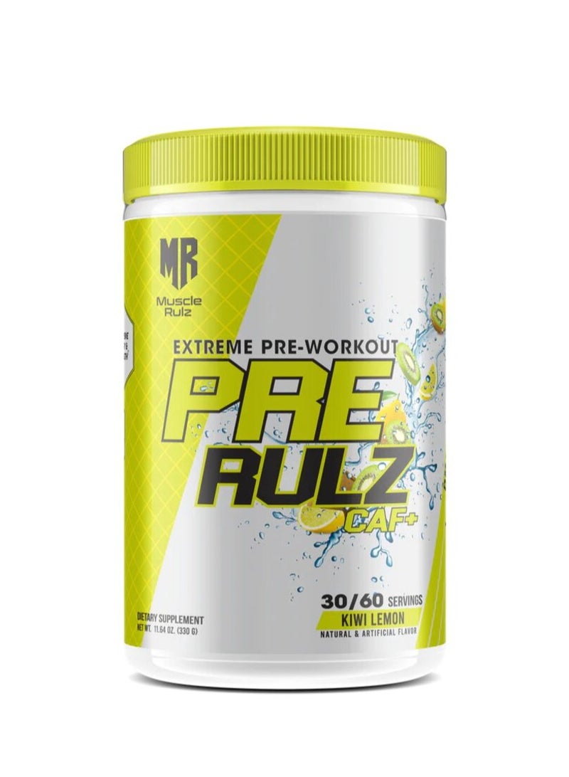 Muscle Rulz Pre Rulz Pre-Workout Lemon Lime Flavor 330g