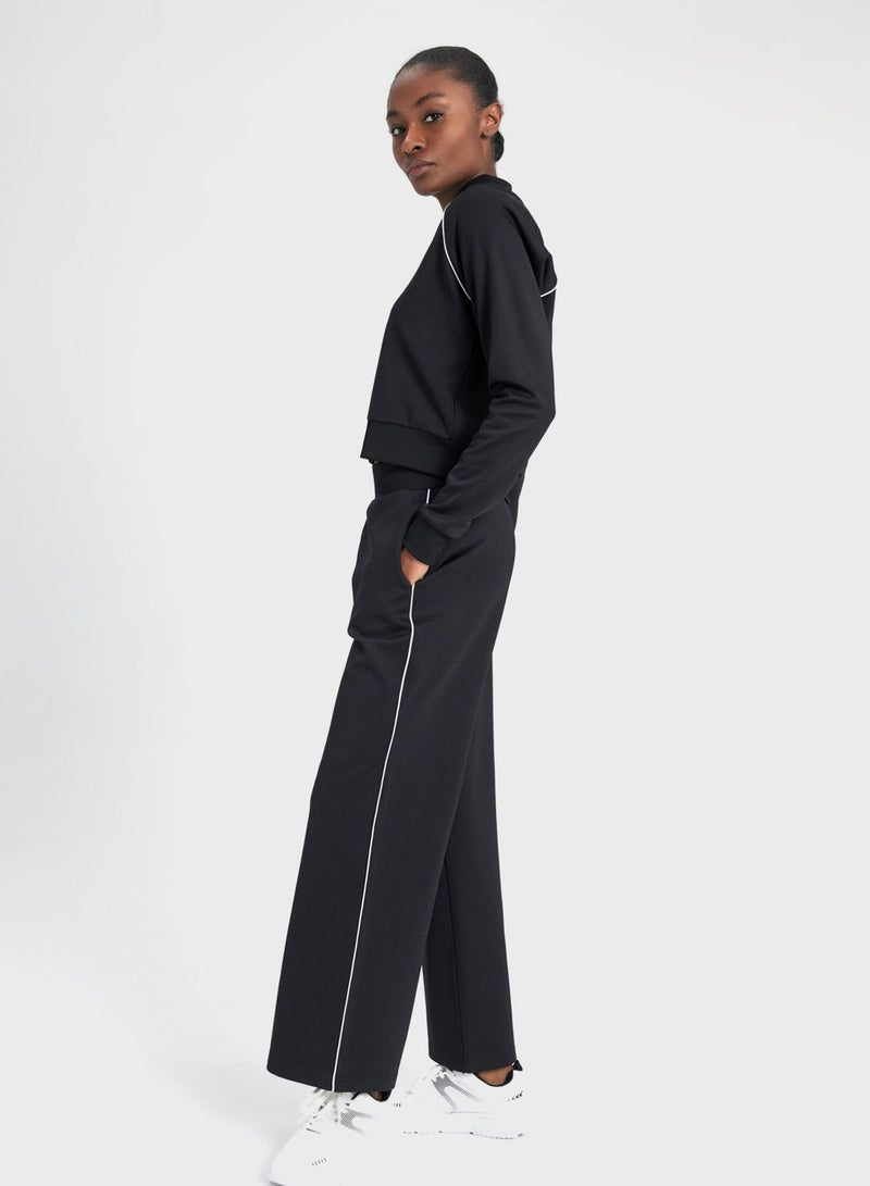 Woman Wide Leg Sport Pants