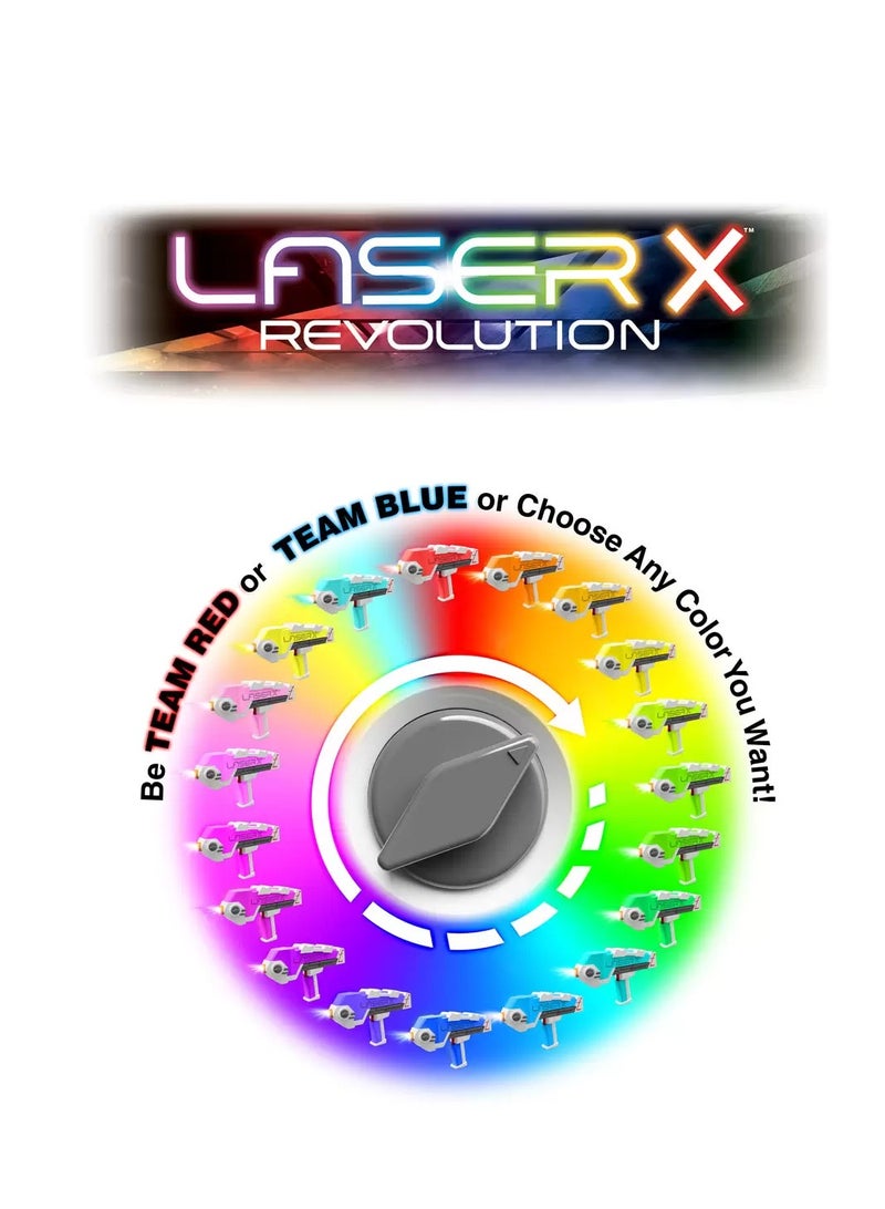 ULTRA 4 Player Blaster Laser Toy Game | range 300 ft / 90m | Batteries Included