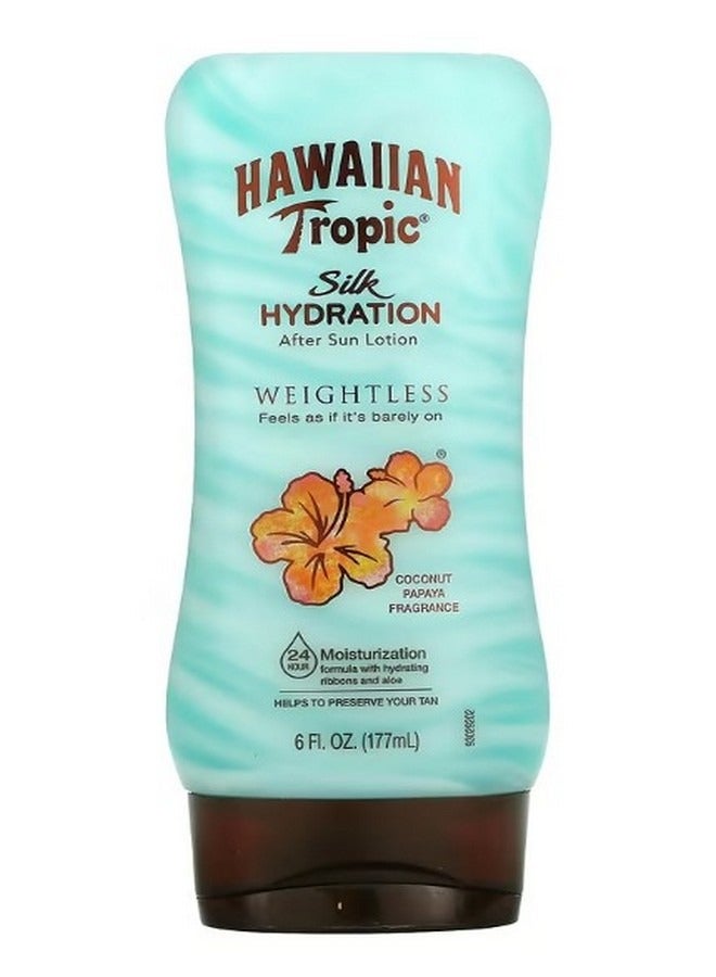 Silk Hydration Weightless After Sun Lotion Coconut Papaya 6 fl oz 177 ml