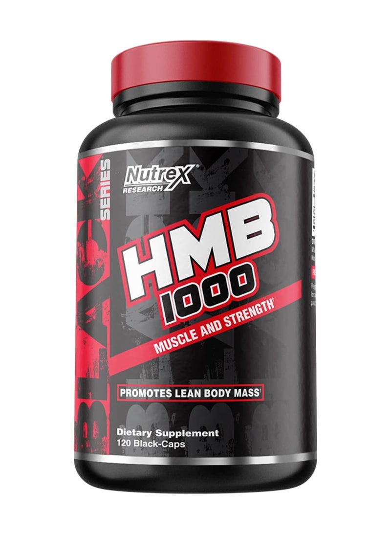 HMB 1000 Mg 120 Capsules