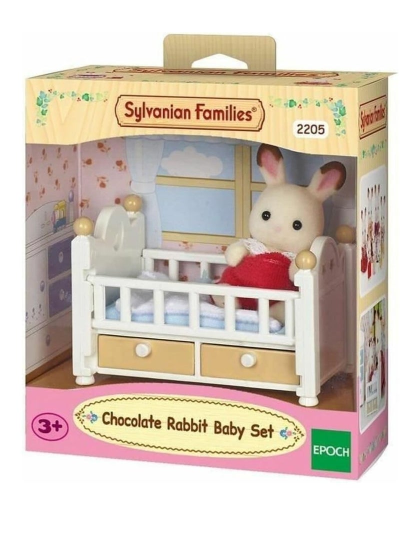 Sylvanian Families - Chocolate Rabbit Baby Set 5017