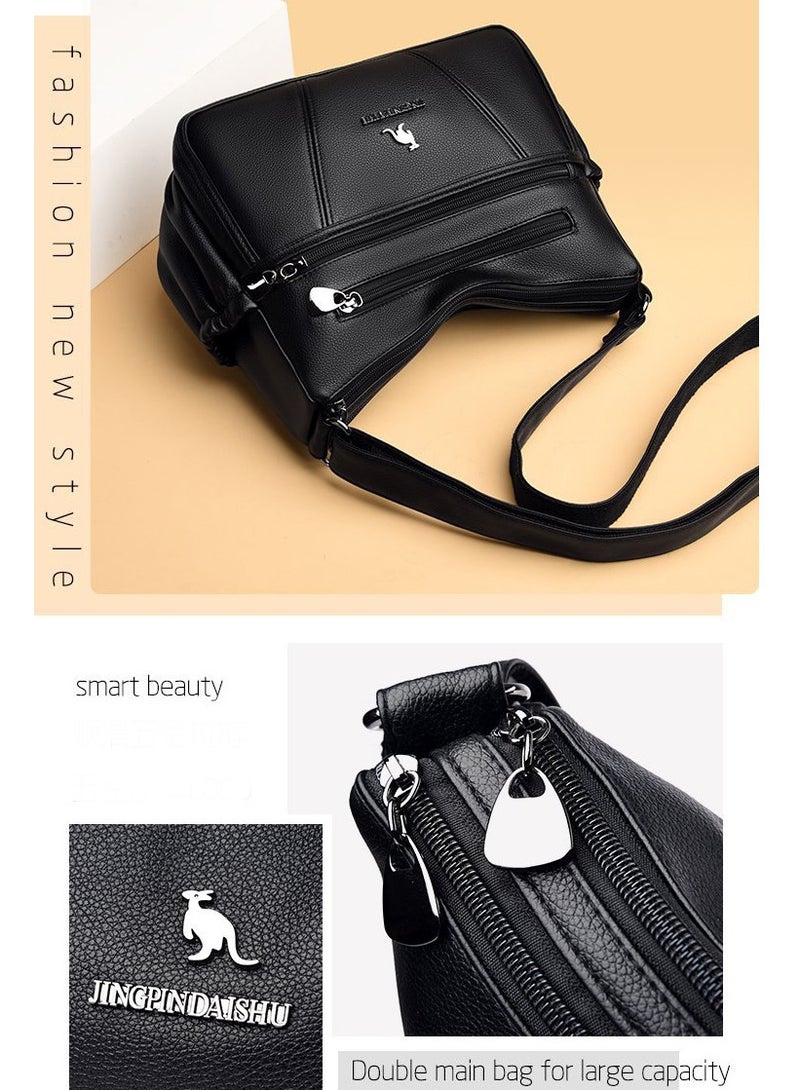 Medium Hobo Bag Women Purse Handbag PU Leather Crossbody Bag Shoulder Phone Pouch Tote Bags Ladies Satchel Wallet