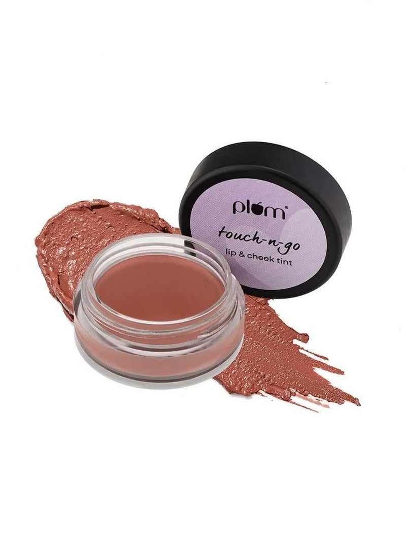 Plum Touch Lip Cheek Tint Highly Pigmented 126 Blush Nude