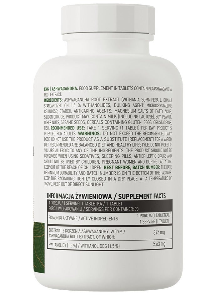 OstroVit Ashwagandha 90 Tablets