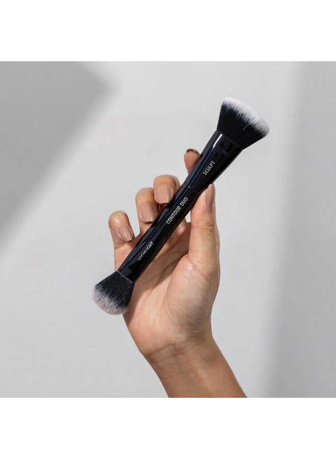 Contour Duo Brushmultitaskingdualended Vegan Contour Duo Brush.Veganparaben Free