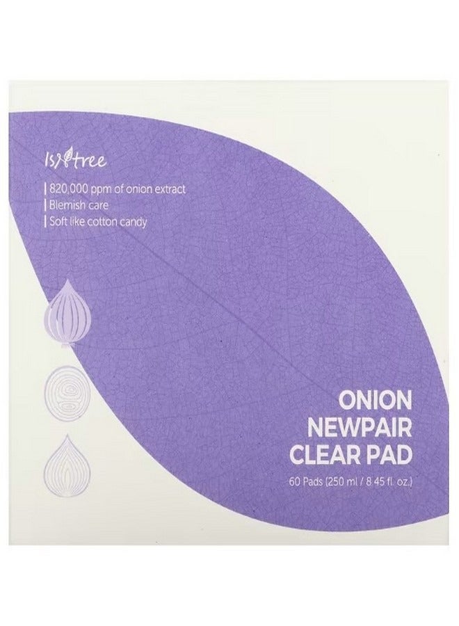 Onion Newpair Clear Pad 60 Pads 8.45 fl oz 250 ml