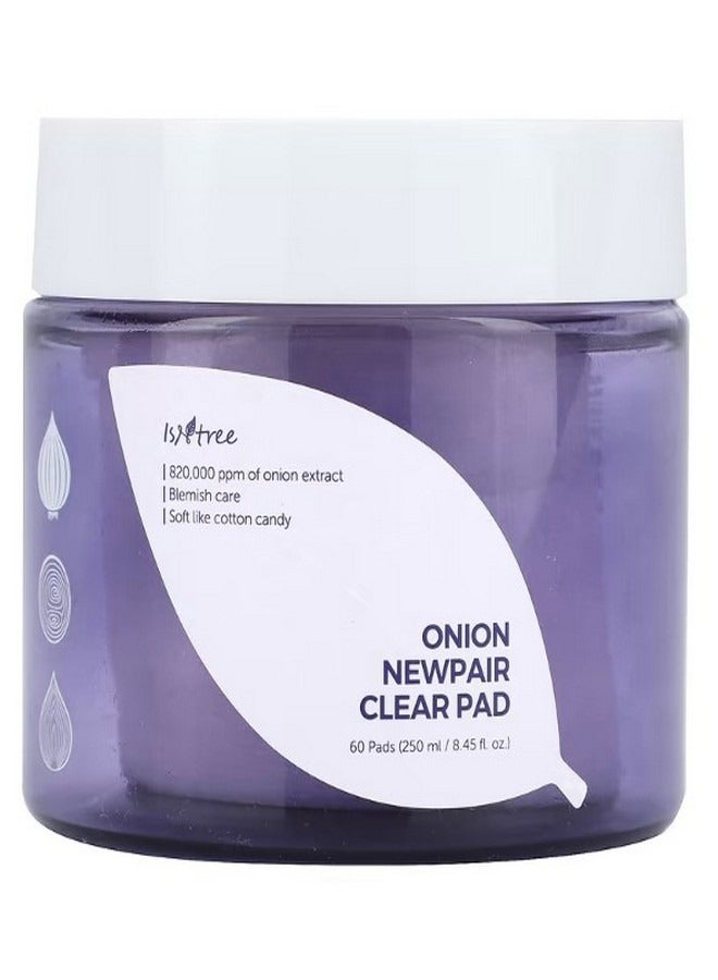 Onion Newpair Clear Pad 60 Pads 8.45 fl oz 250 ml