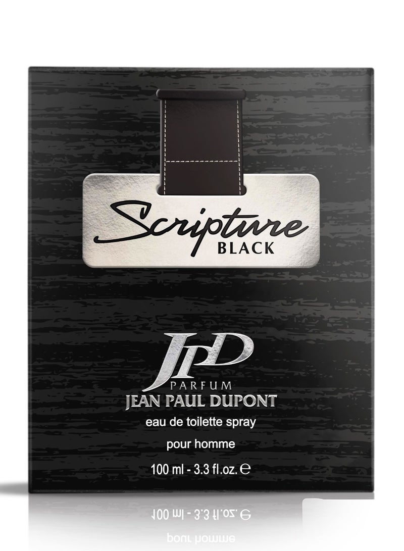 Scripture Black Eau de Toilette For Men 100ml