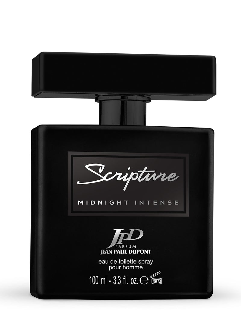 Scripture Midnight Intense Eau de Toilette For Men 100ml