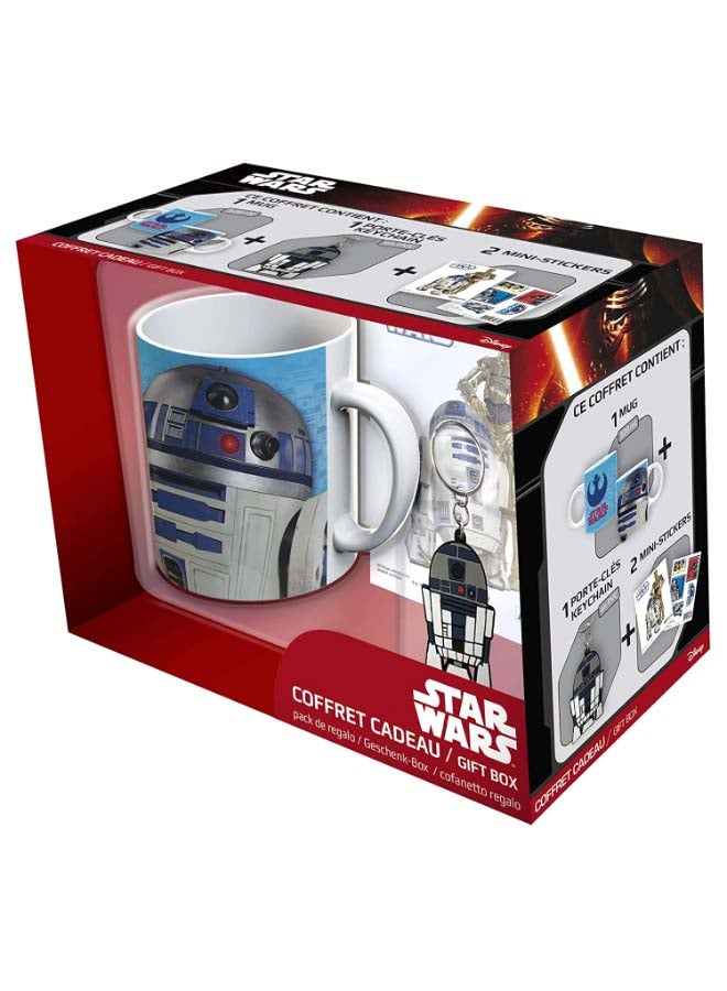 Star Wars Mug With Keyring And Sticker Multicolour