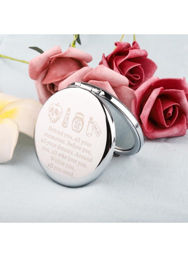 Evil Queen Witchy Compact Makeup Mirror Witch Poison Gift Villain Fan Mirror Halloween Witch Gift Villains Lover Gift