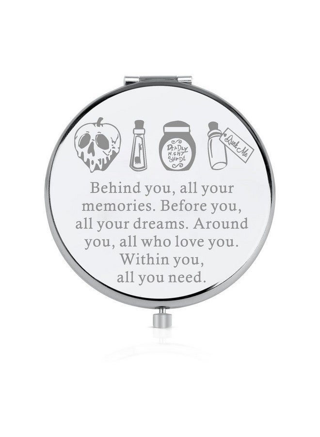 Evil Queen Witchy Compact Makeup Mirror Witch Poison Gift Villain Fan Mirror Halloween Witch Gift Villains Lover Gift